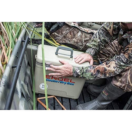 ENGEL 13 Quart Lightweight Fishing Dry Box Cooler with Shoulder Strap (2 Pack)