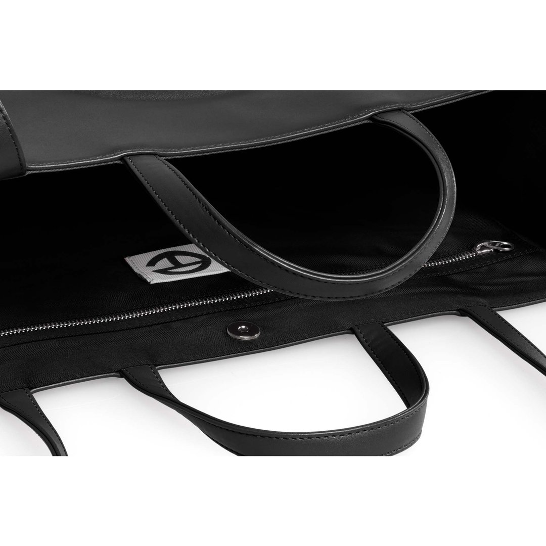 Large Black Shopping Bag