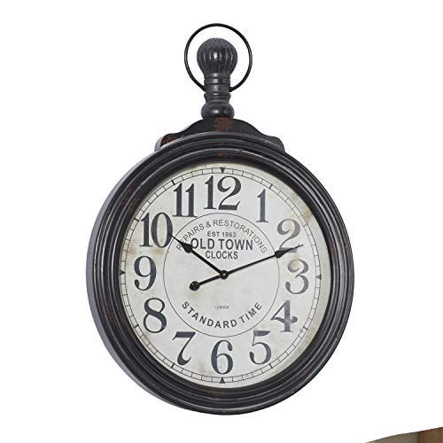 Deco 79 52107 Wood Wall Clock/ 39���H X 28���W
