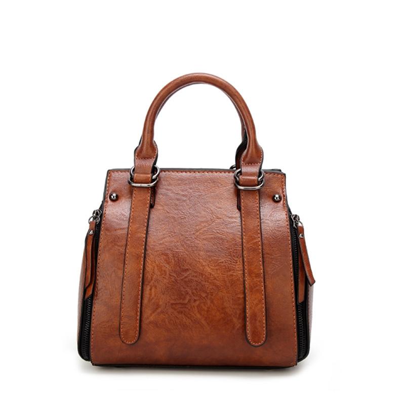 Women Retro Casual Boston Bag