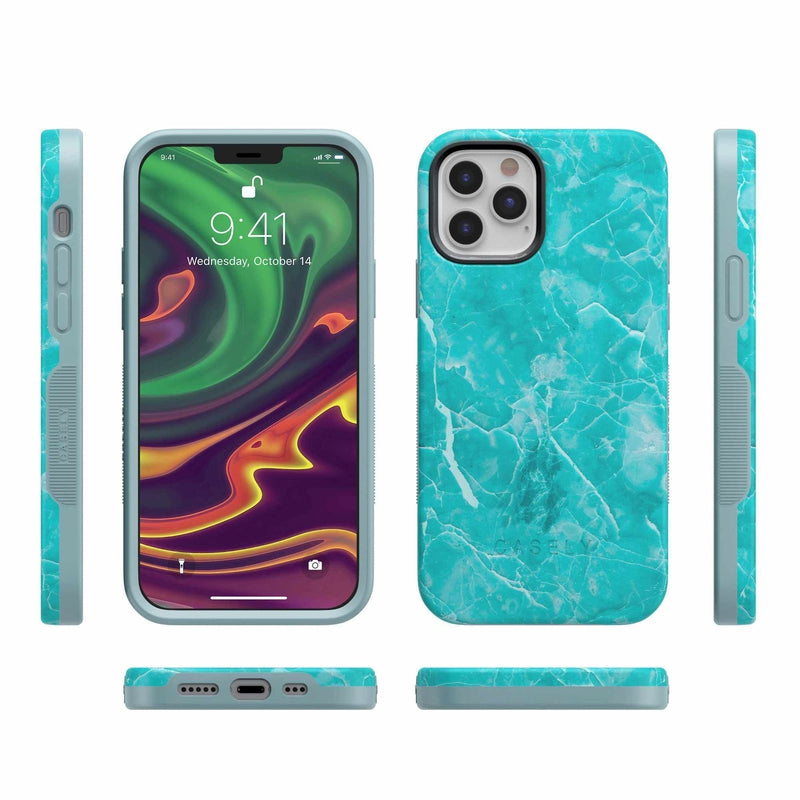 Beautiful Teal Blue Seaglass Case