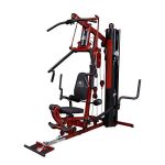 Body Solid G6BR Bi-Angular Home Gym System Weight Training Exercise Workout Equipment- Red & Black