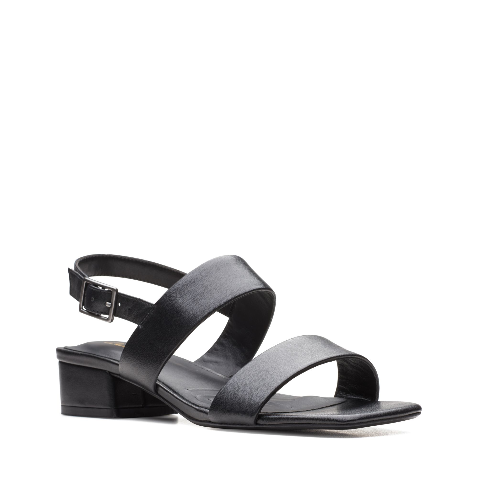 Women Sandals Seren25 Strap Black Leather