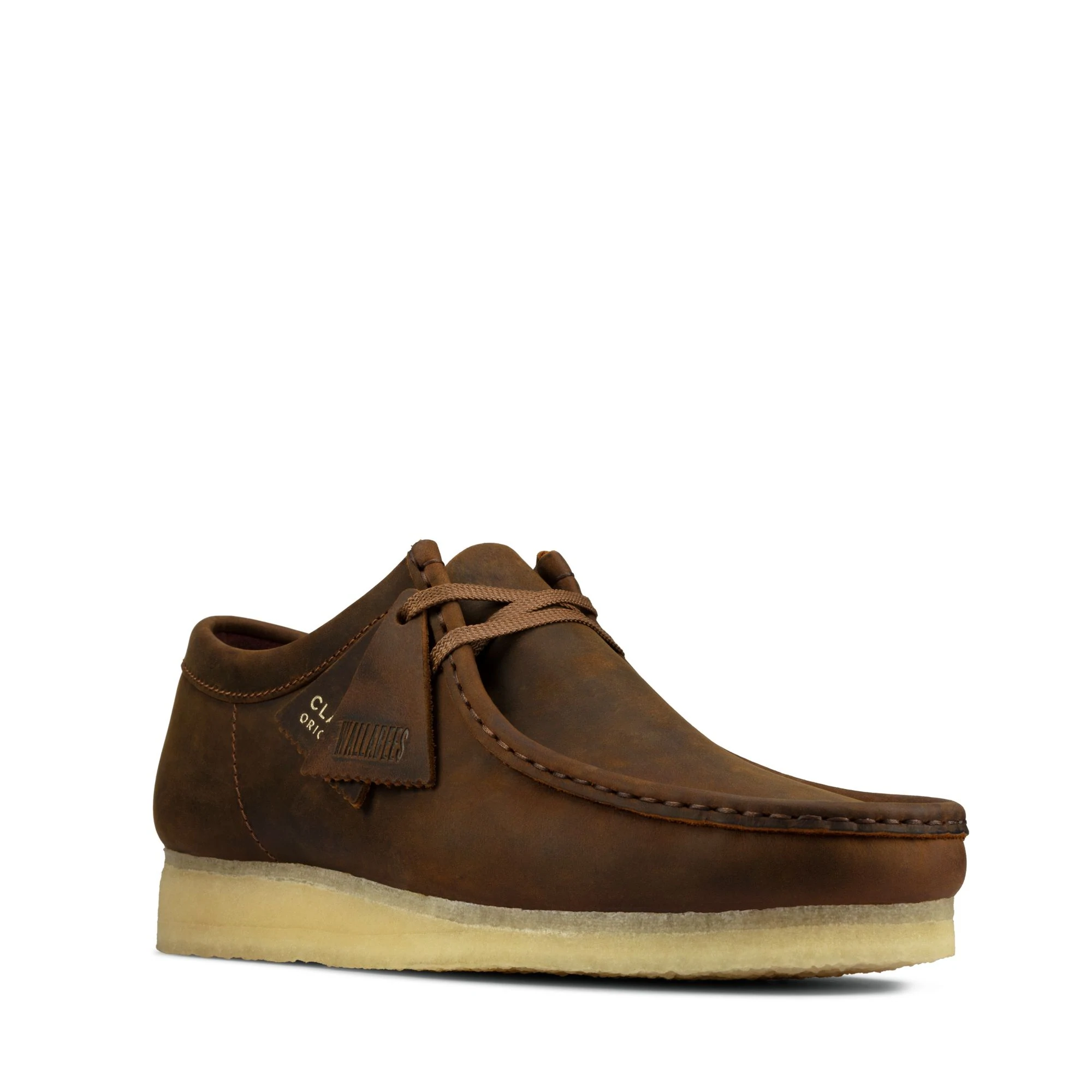 Men wallabee-beeswax
