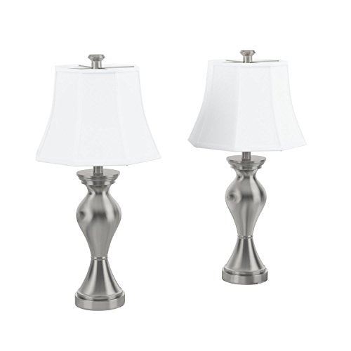 Metal Table Lamps Set of 2