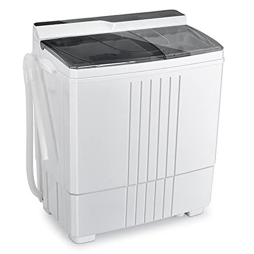 Combo, 21Lbs (14.4Lbs Washing and 6.6Lbs Spinning), Compact Mini Laundry