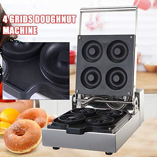 Mini Donut Maker Machine Makes 4/9/12 Doughnuts with Non-stick