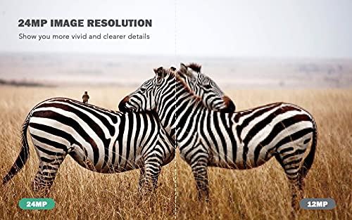 WiFi Trail Camera, usogood 24MP 1296P Game Cameras with IR Night Vision Motion