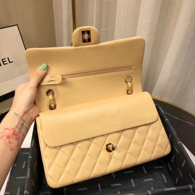 high quality handbag 119006 lambskin flap bag 1112