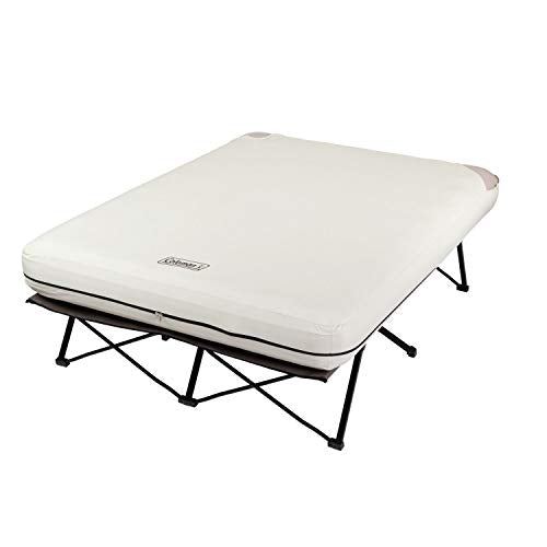 Coleman Camping Cot, Air Mattress, and Pump Combo | Folding Camp Cot