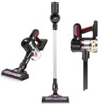 2-in-1 17KPa 160W 2200mAh Cordless Handheld Stick Vacuum Cleaner With Replaceable Battery/40Mins