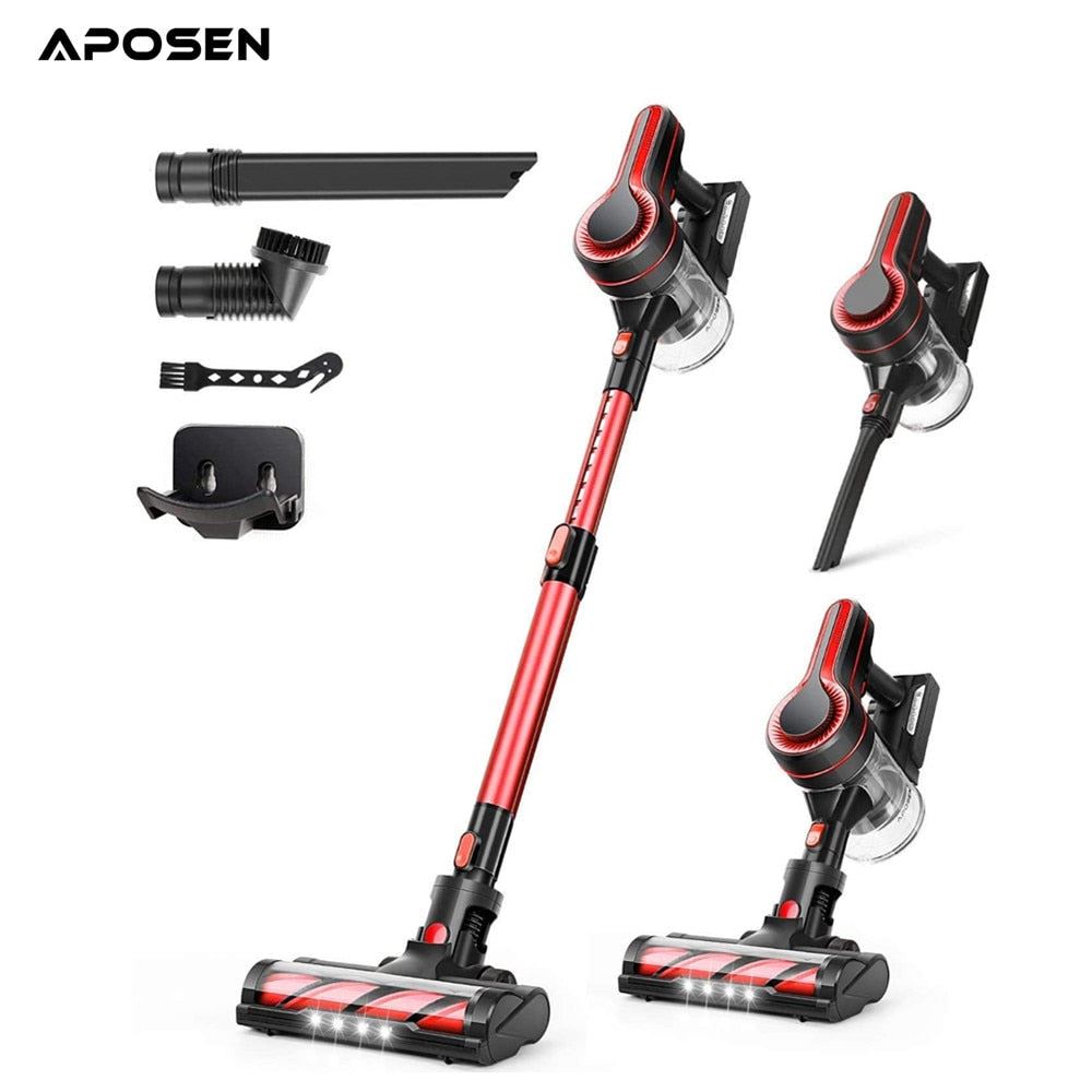 24KPa Powerful Suction Brushless Motor 4in1 Cordless Stick Vacuum for Home