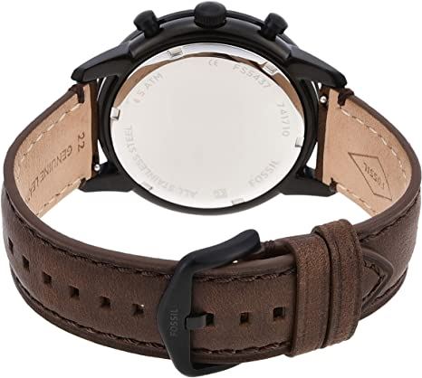 Fossil Men��s 44mm Townsman �C FS5437, Brown