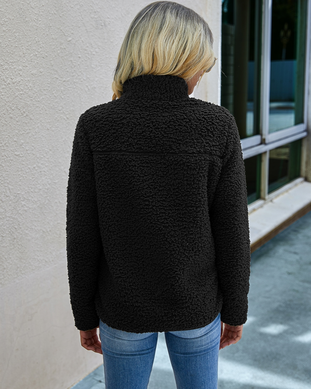 Autumn Fleece Zipper Jersey