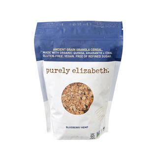 Purely Elizabeth Organic Ancient Grain Granola - Blueberry Hemp - Case of 6 - 12 oz.