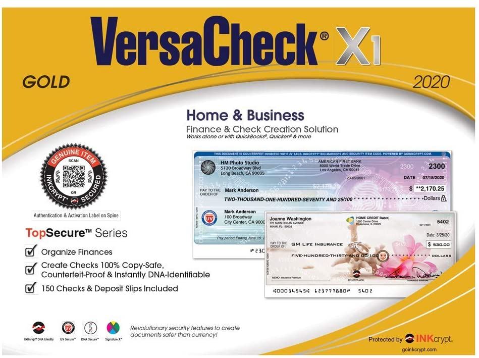 Versa Check HP Desk Jet 3755 MX MICR Check Printer and Versa Check Gold