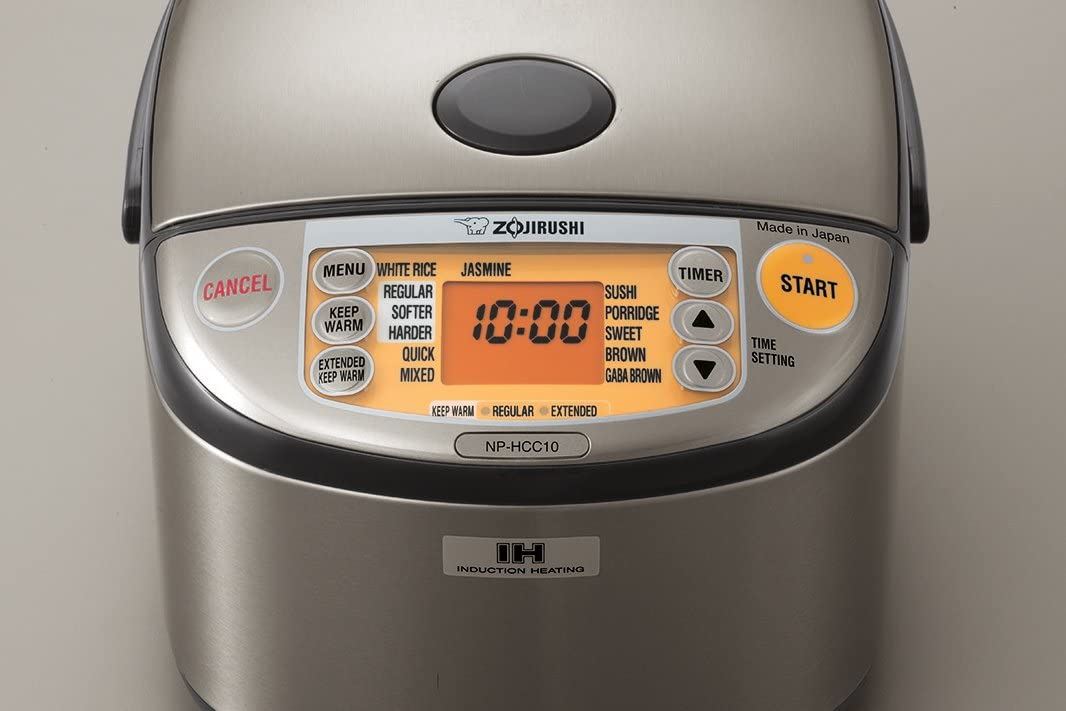 Zojrushi NP-HCC18XH Induction Heating System Rice Cooker, 1.8 L