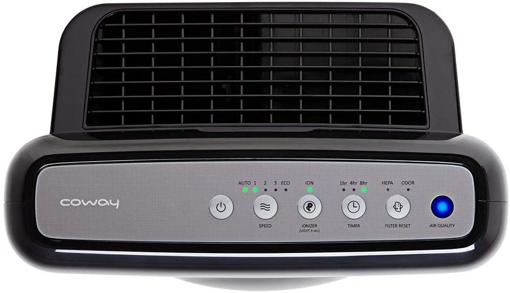 Air Purifier with True HEPA and Eco Mode | Black