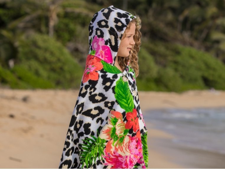 Kids Hooded Towel & Beach Wrap
