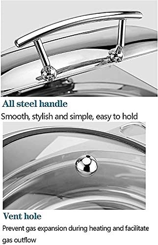 Catering Food Warmer, Electric Square Buffet Servers and Warmers with Visible Lids