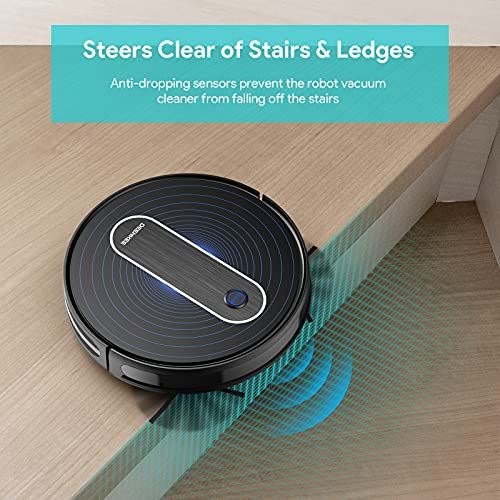3-IN-1 2000PA Auto Robotic Vacuum with 120Min Runtime and 6 Cleaning Mode