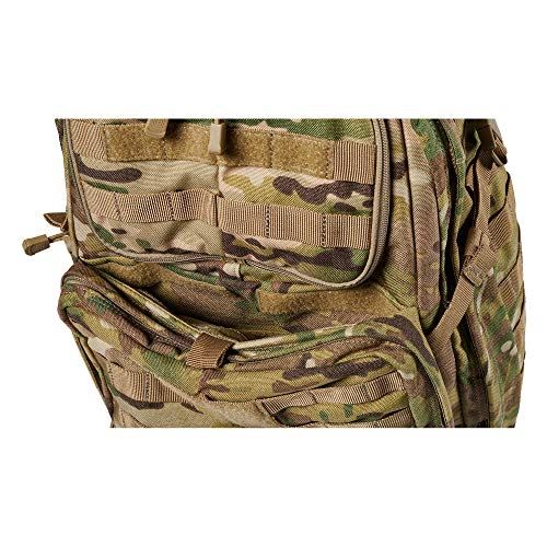 5.11 Tactical Backpack ?Rush 24 2.0 ?Military Molle Pack, CCW and Laptop Compartment, 37 Liter, Medium, Style 56563 ? Multicam
