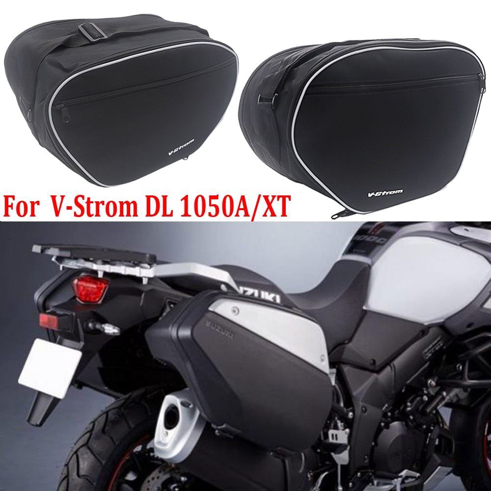 Motorcycle Side Luggage Bag Saddle Liner Inner Bag For SUZUKI