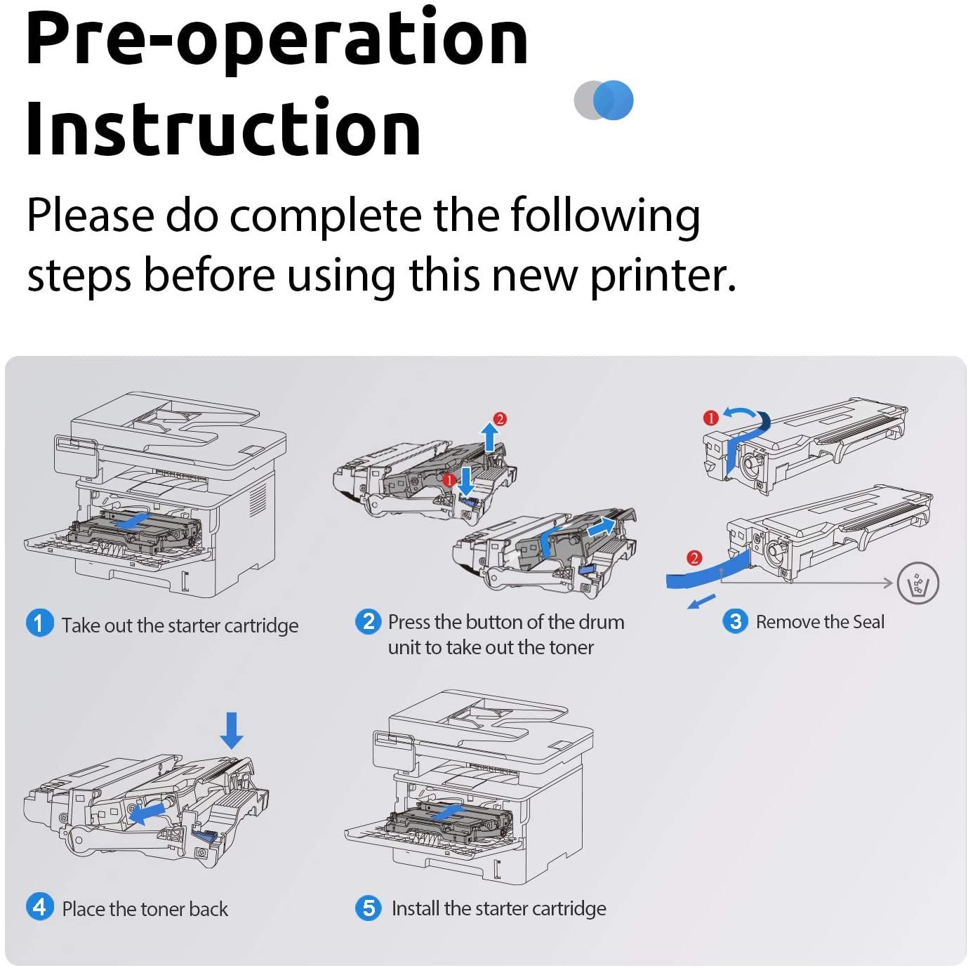 Pantum M7202FDW All-in-One Laser Printer with Copier Scanner Fax