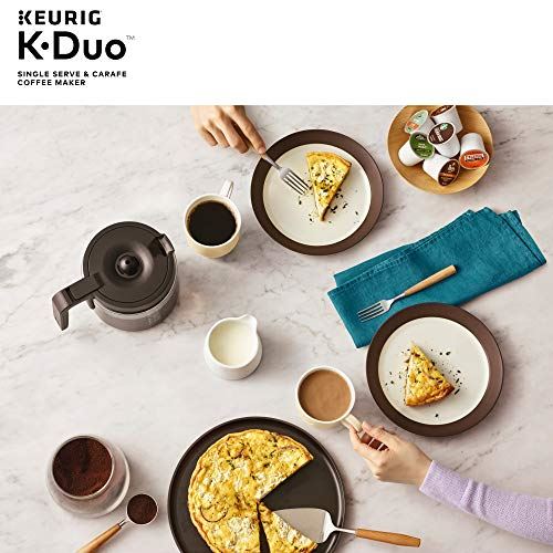 Single Serve and 12-Cup Carafe Drip Coffee Brewer