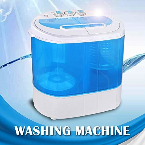 Twin Tub 9.9 LB Mini Top Load Washing Machine Washer/Spinner w