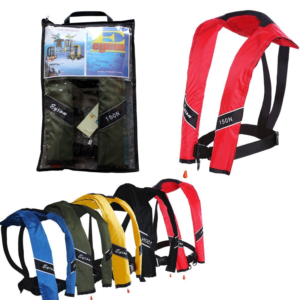 Eyson Slim Inflatable PFD Life Jacket Life Vest Adult Manual