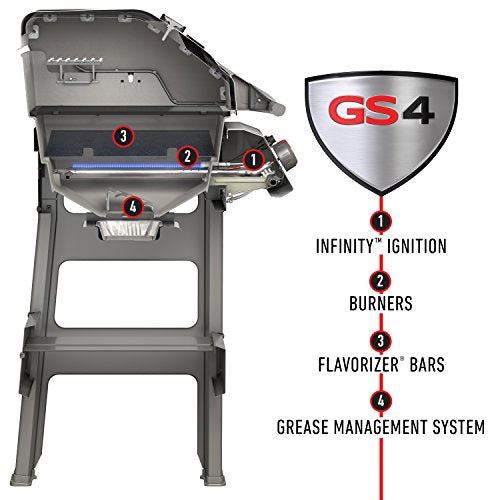 Weber Spirit II E-310 3-Burner Liquid Propane Grill, Black
