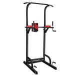 MAGIC FIT Power Tower Dip/Pull Up Station Multi-Function Workout Equipment for Home Gym