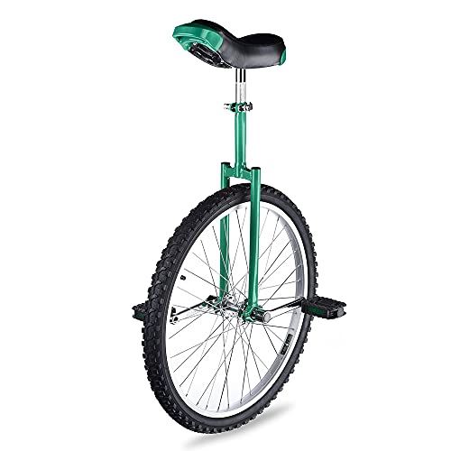 24 Inch Astonishing Green Mountain Bike In 24��� Wheel Frame Unicycle Cycling Bike