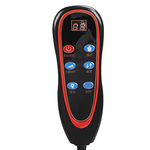 Vibration Full Body Heating Massage Mat w/ 9 Modes and Waist Warm Compress