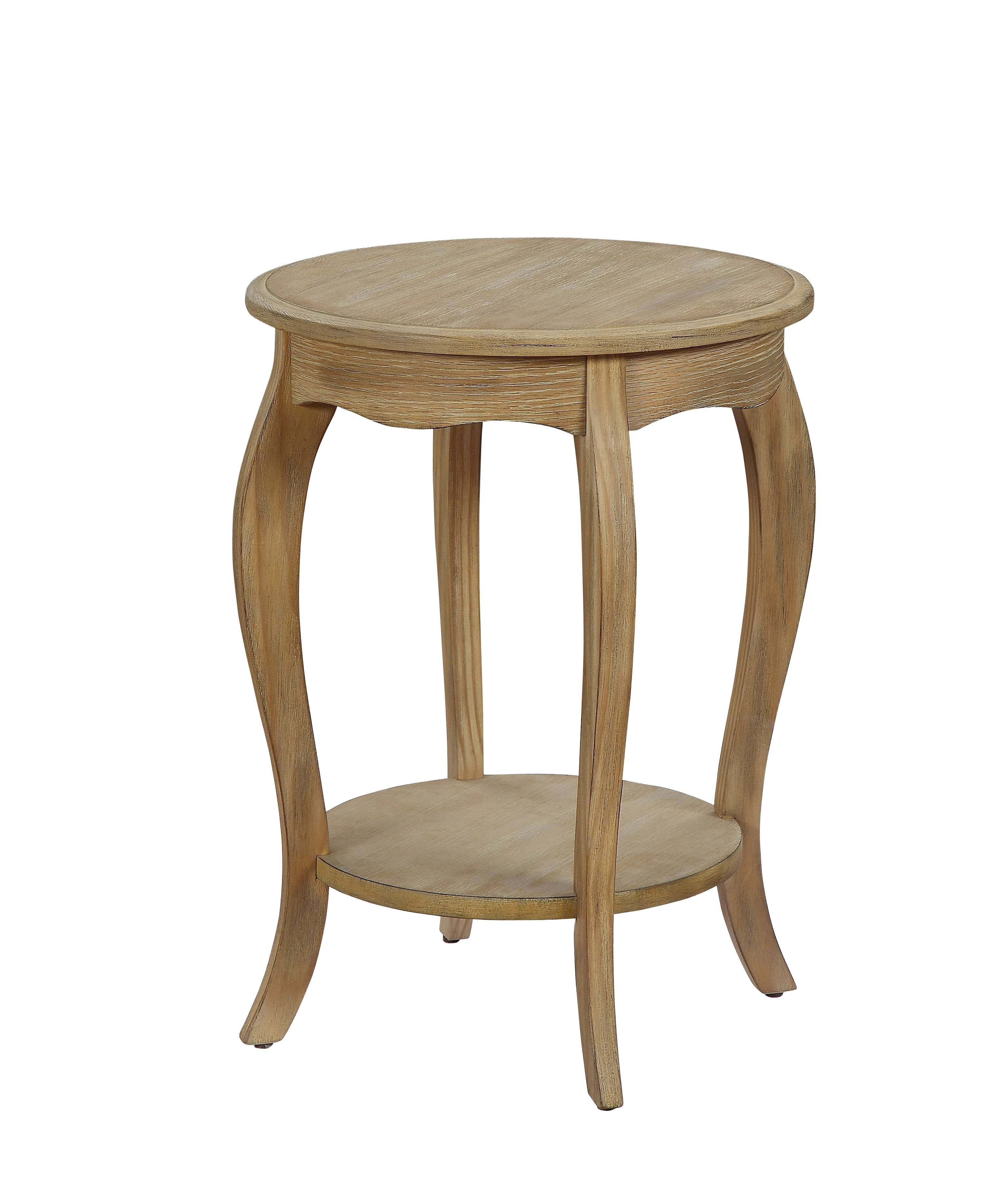 Acme Alysa II End Table Weathered White