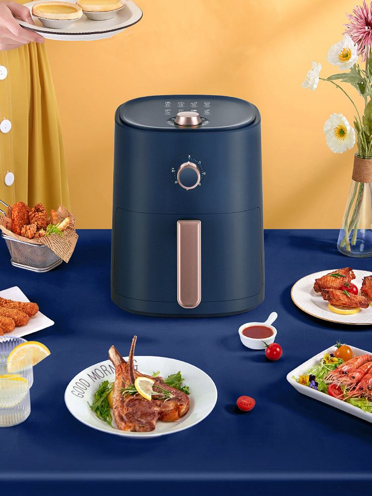 Air Fryer Electric Oven Multi-Functional No Smoke Oil Free Fryer Pizza Potatoes Fries Chicken Wings Baking Machine