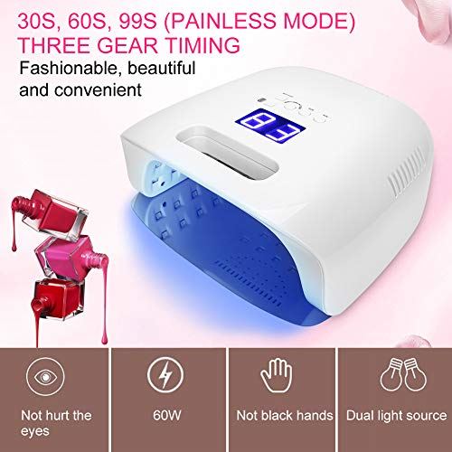 Curing Light Machine with Intelligent 30s, 60s, 99s Timing Function