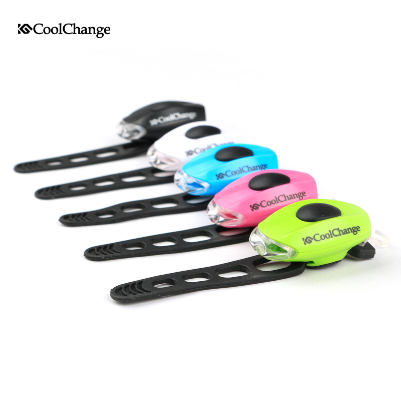 CoolChange Bike Led Tail Light Bicycle Rear Light Warning Safety Light Outdoor Sports Cycling Taillight Waterproof