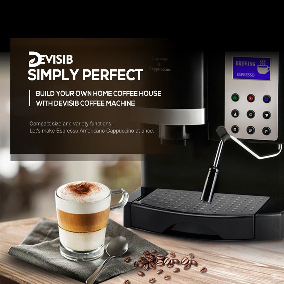 Semi-automatic All-in-One Coffee / Tea Maker Machine