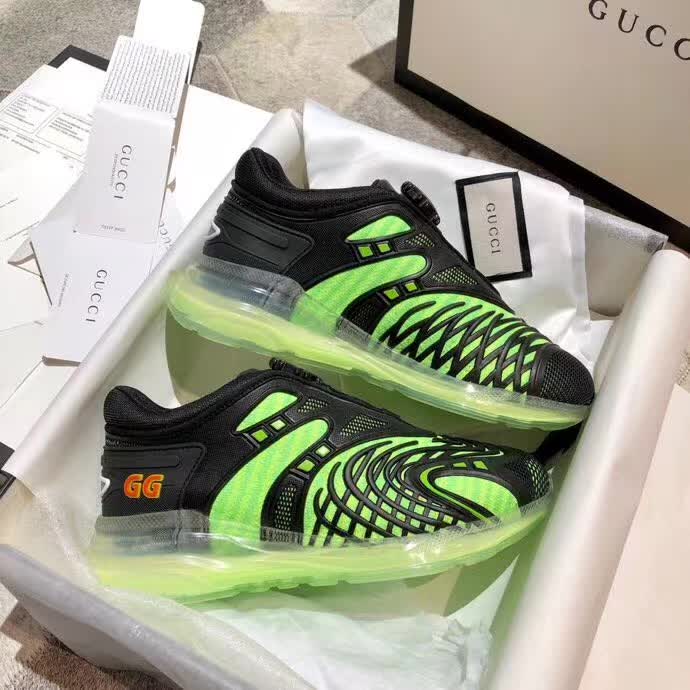20秋季最新专柜款-古驰Gucci最新Ultrapace系列情侣款运动鞋，再推革新之作，个个配色惊艳，亮相2020时装秀
