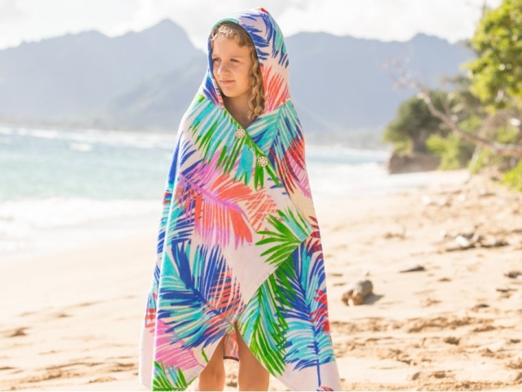 Kids Hooded Towel & Beach Wrap