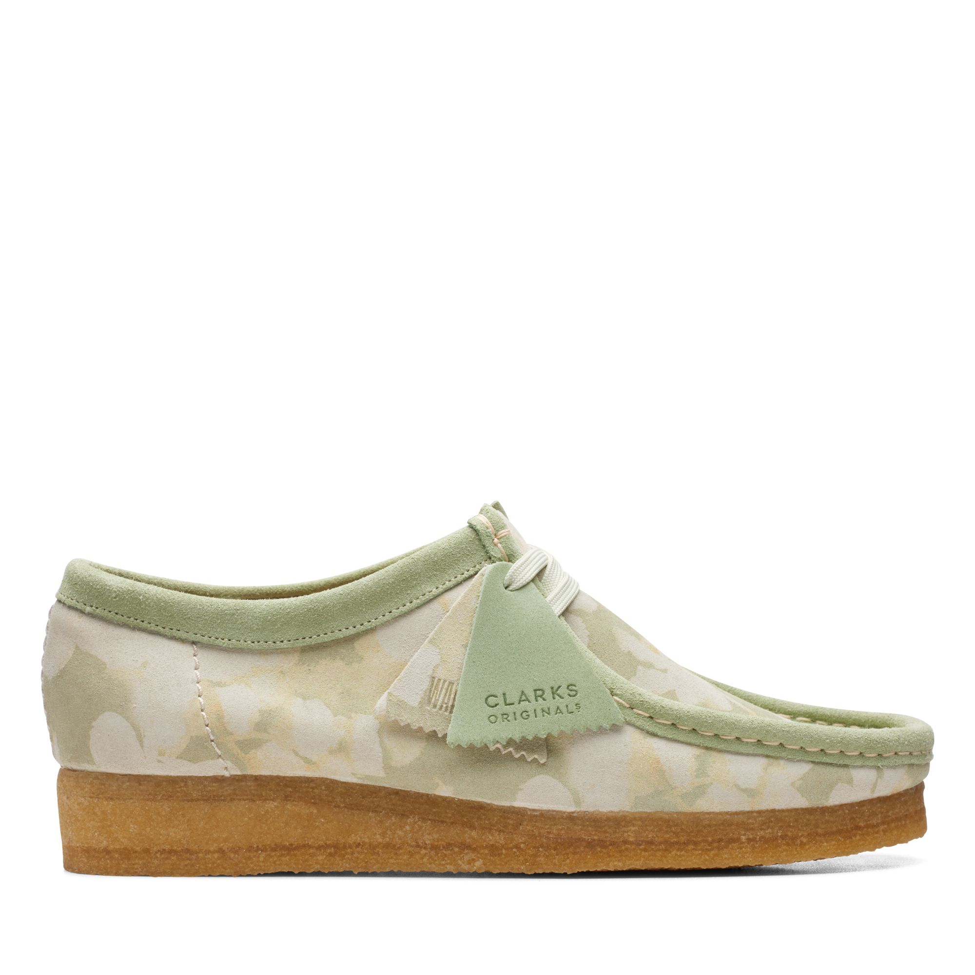 Women Wallabee Green Floral