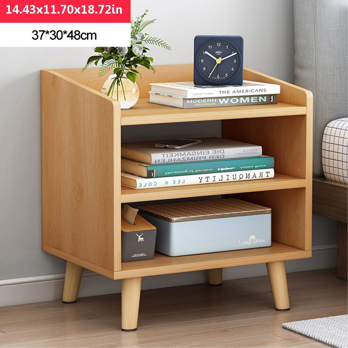 Bedside Table Cabinet Bedroom Locker Economical Mini Small Apartment Bedroom Nightstands