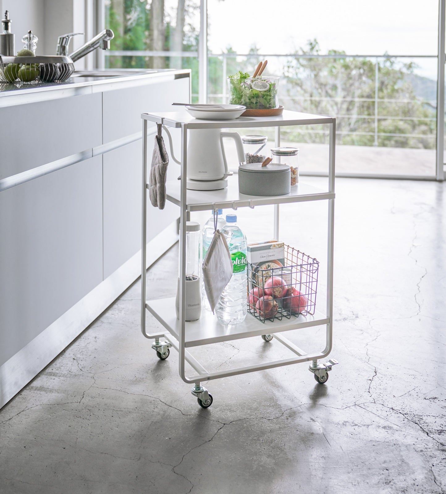 Rolling Utility Cart – Steel