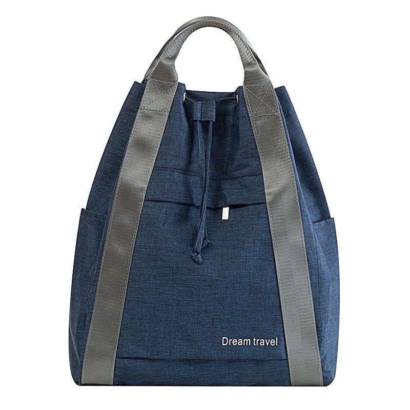 High Quality Travel Backpack Drawstring Portable Large Capacity Cationic Waterproof Handbag
