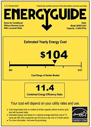 12000 BTU 115VWindow Air Conditioner