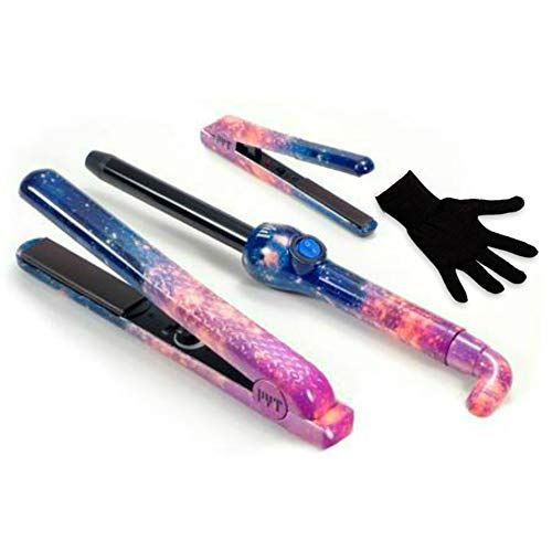 Galaxy Design (Includes 1.25��� Ceramic Straightener, Mini Flat Iron
