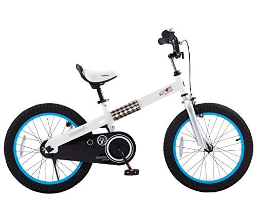 Boys Girls Kids Bike 18 Inch Buttons Bicycles with Kickstand Child Bicycle