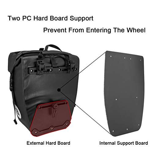 ROCKBROS Bike Pannier Waterproof 27L Large Capacity Bike Bag Rear